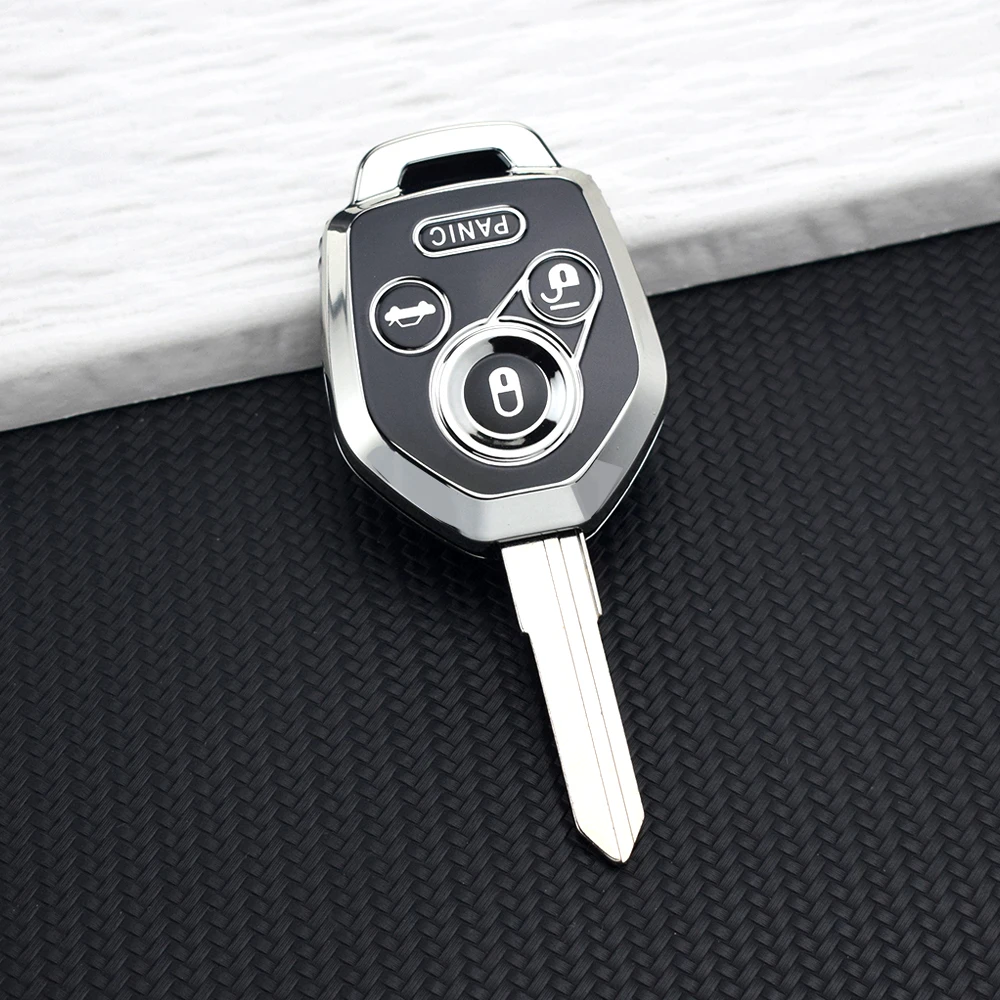 For Mitsubishi Lancer Outlander Endeavor Galant 4 Buttons TPU Remote Key Shell Case Fob Cover Keyless Protector Accessories