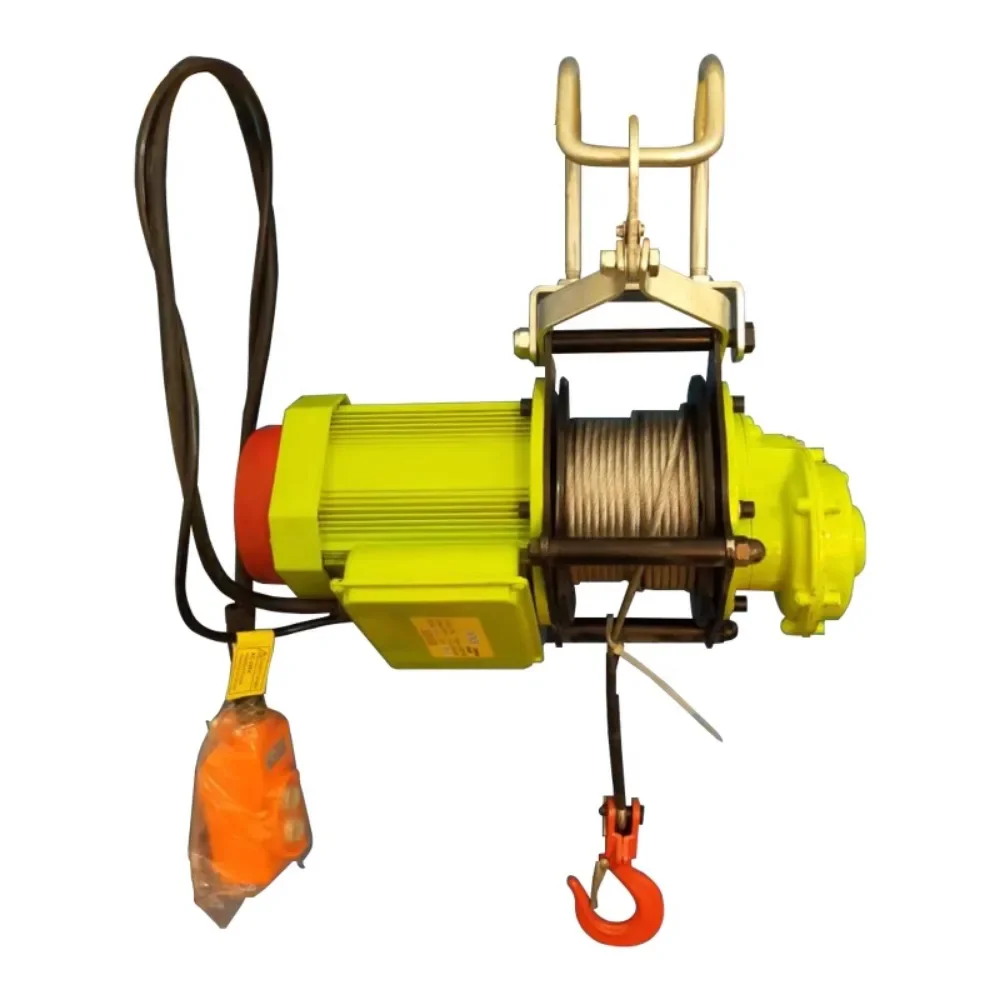 

Brushless fast hoist micro electric hoist household lifting winch