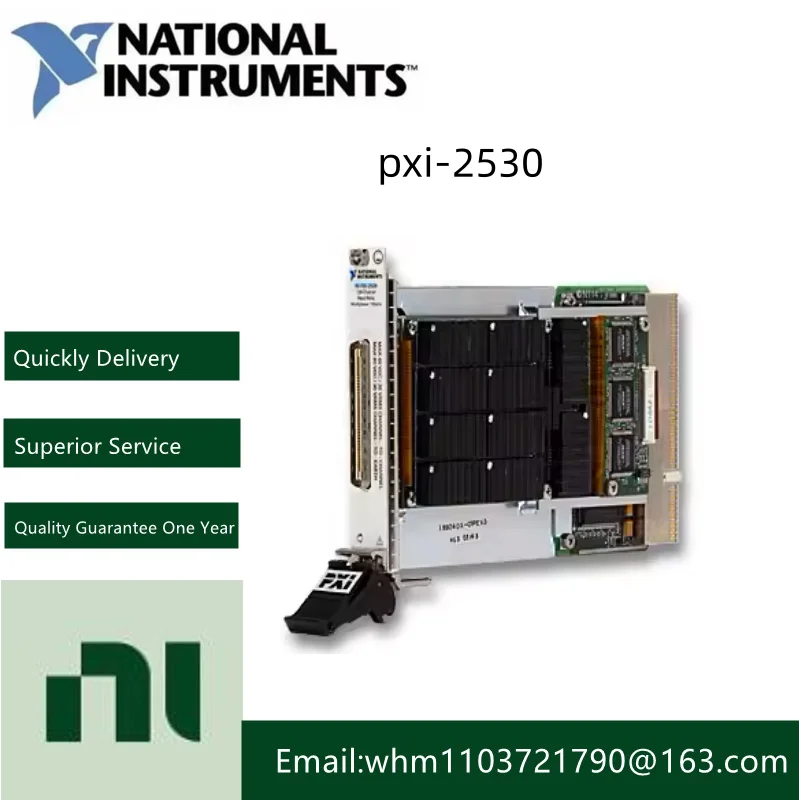 

Original and genuine NI PXI-2530 data acquisition card in stock