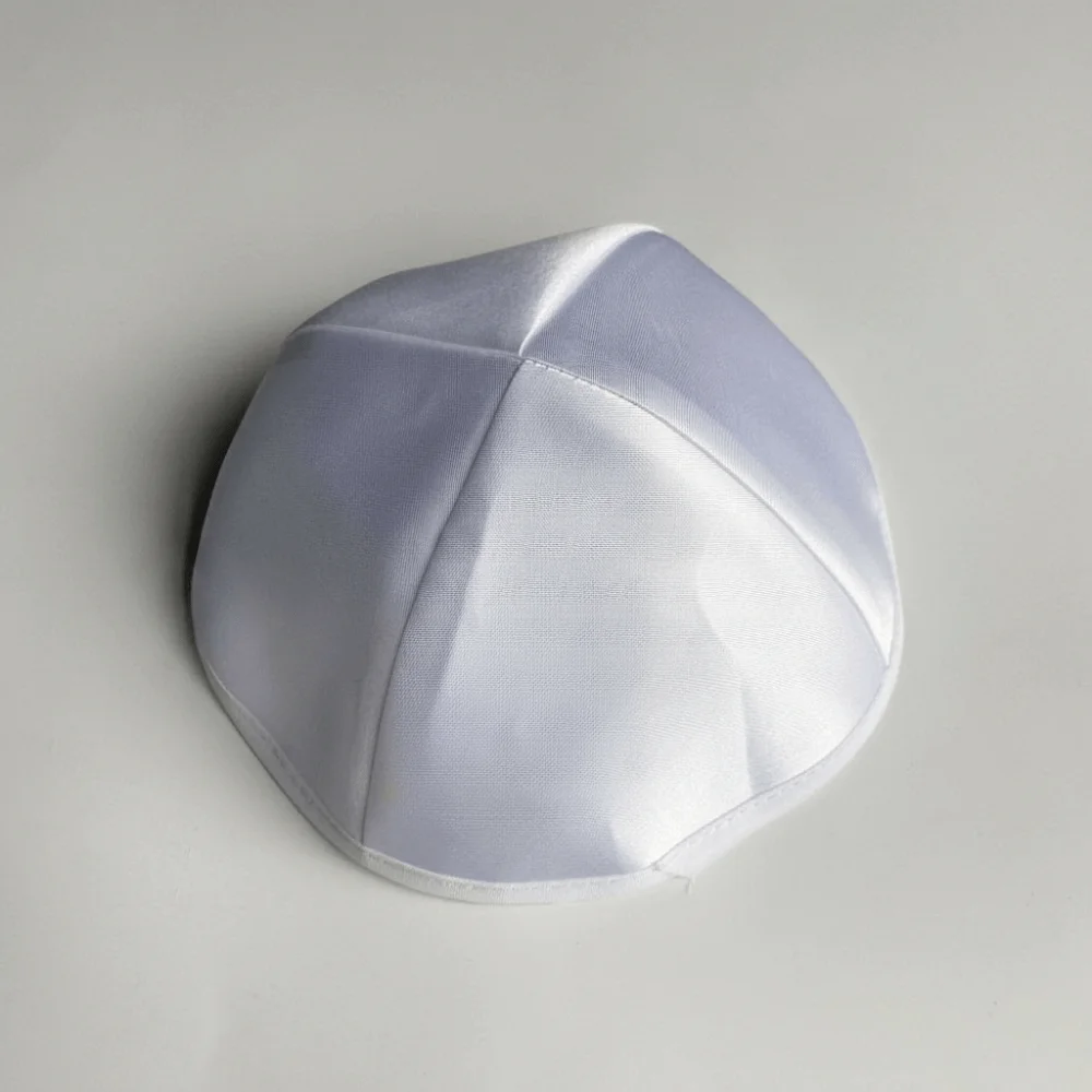 Premium Satin Silk Dome Cap Solid Color Soft Smooth Small Skullcap Comfortable Fit Lightweight Satin Round Cap