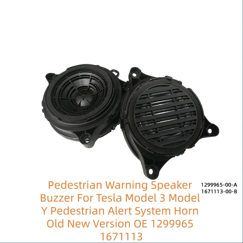 Pedestrian Warning Speaker Buzzer For Tesla Model 3 Model Y Pedestrian Alert System Horn Old New Version OE 1299965 1671113