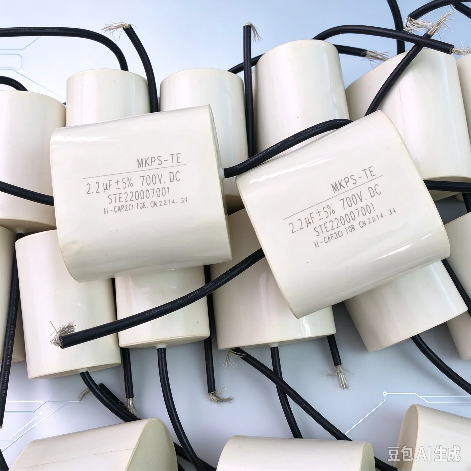 Fresh for DIANZ MKPS-TE 2.2uf 700V Axial Non-inductive Snubber Film Capacitor 10pcs