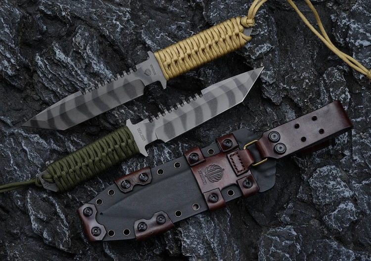 American version ATS-34 steel high-quality and high hardness survival climbing camping knife