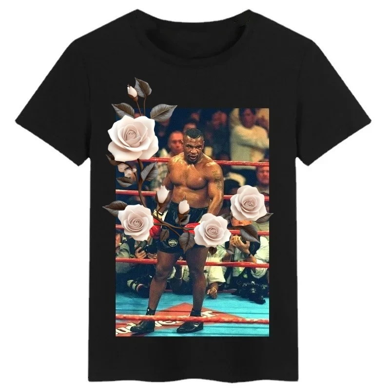 Boxing  Mike Tyson T-Shirt Summer Cotton O-Neck Short Sleeve Sports Fitness Unisex T Shirt New Size S-3XL