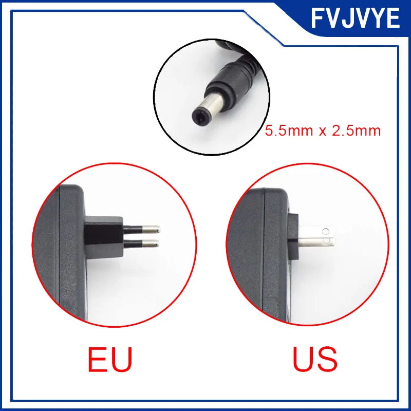 10V 1A 2A 3A AC DC Adaptor 5.5mm-2.5mm Universal Power Adapter Supply Charger 1000mAh 3000mAh 2000mAh A5