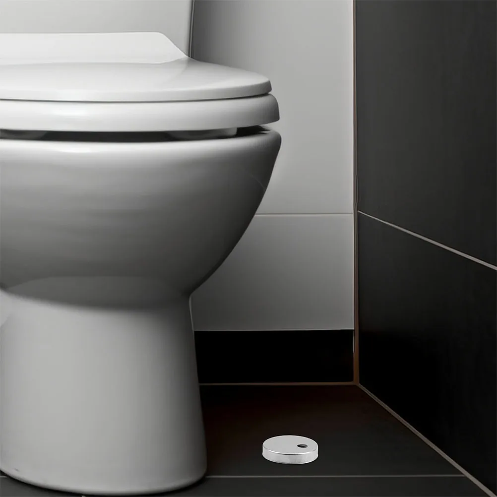 

4Pairs Toilet Bolt Covers Stainless Steel 45mm Round Screw Caps Decorative Covers for Toilet Seat Bolts Bathroom Bolt Screw Caps