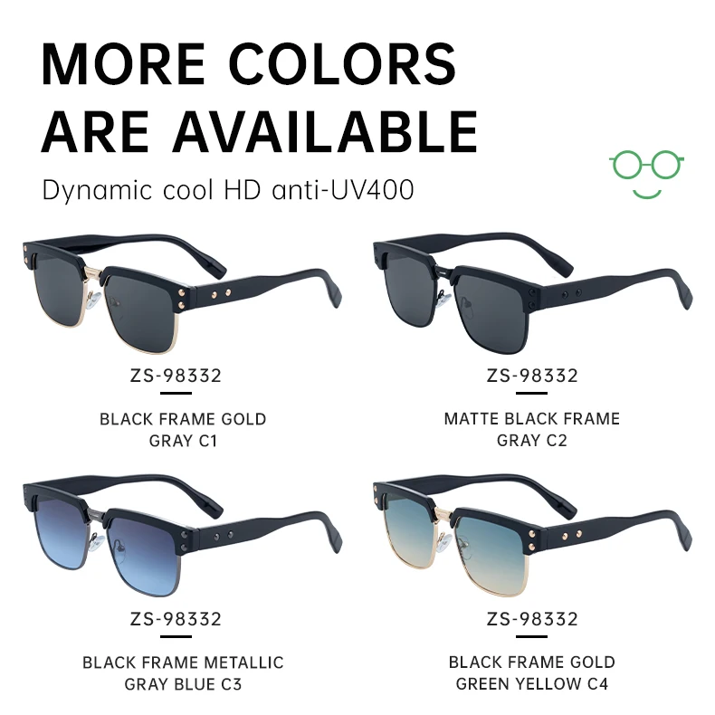 Steampunk Polarisierte Quadratische Sonnenbrille für Herren 2026 Luxusmarke Vintage Punk Metall Outdoor UV400 Sonnenbrillen Klassische Fahrbrillen – Detail 9