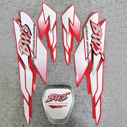 Phụ Kiện Xe Tay Ga Toàn Bộ Cơ Thể Fairing Logo Trang Trí Quốc Huy Phản Quang Huy Hiệu Hình Dán Xe Máy Tường Cho Yamaha BWS 100