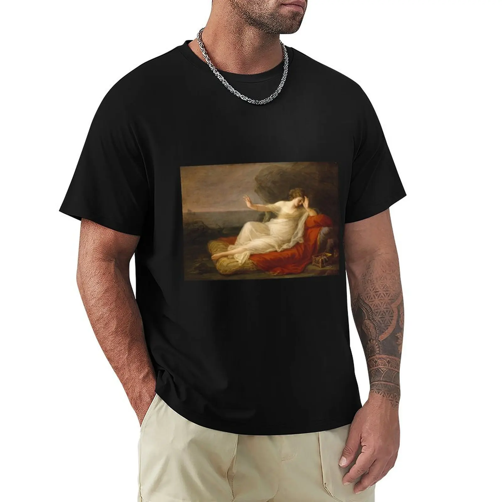 Angelica Kauffmann - Ariadne Abandoned By Theseus T-Shirt cotton t shirt pack T-Shirt