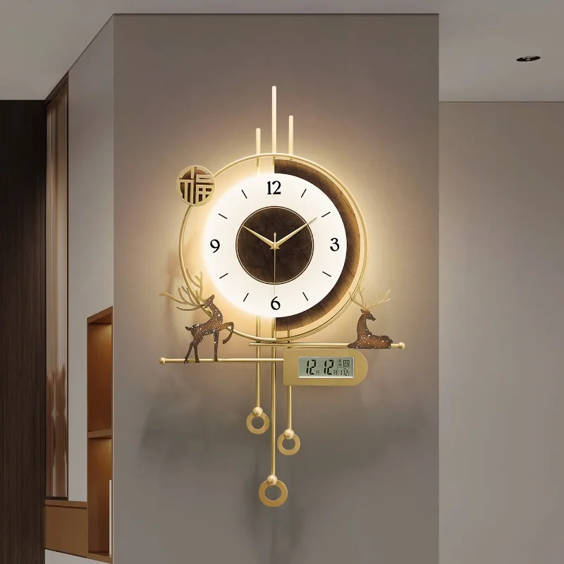 

Modern Living Room Wall Clocks Art Mural Xenomorph Minimalist Aesthetic Wall Clocks Creative Design Horloge Ornaments Home Decor