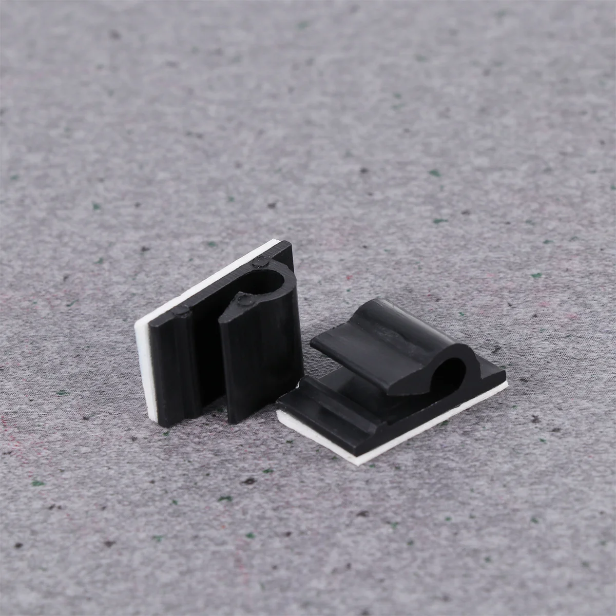 

100Pcs Cable Ties Adhesive Wire Clamp Cord Management Ties for Home Office Desk Computer Cables Black Wire Clamp