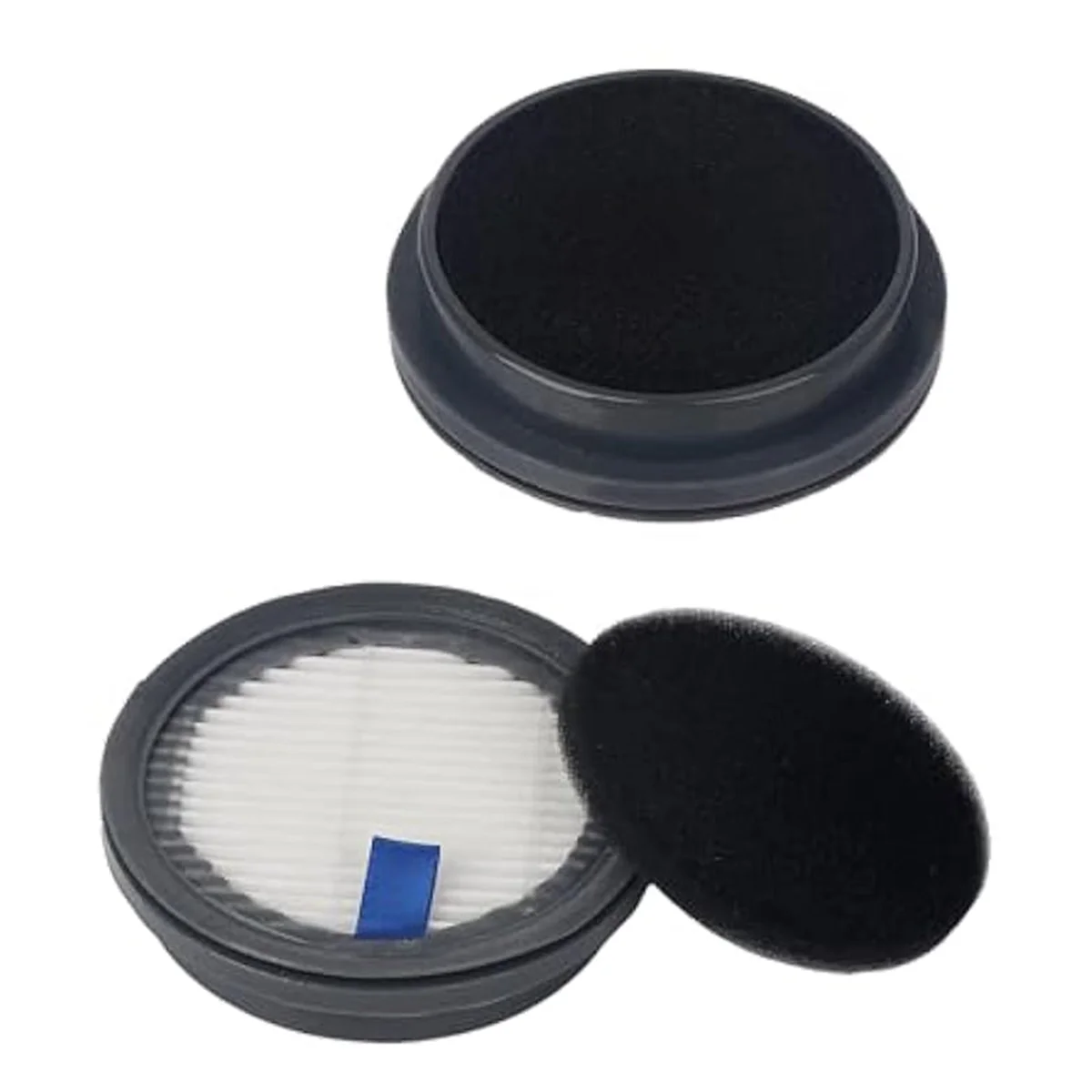 8 filtros HEPA e 8 filtros de esponja para Afoddon A200Pro/A200, ORFELD B08/C10A/C10G e NEQUARE S12 S25 S26 Series