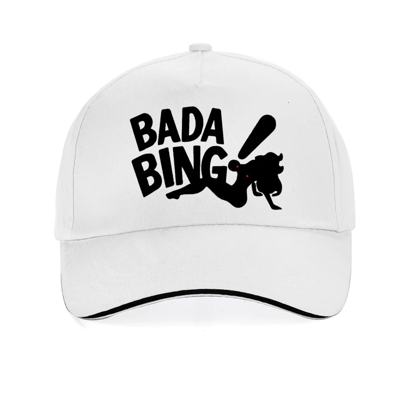 The Sopranos Bada Bing Men\'s Baseball Cap Crime Drama Tv Series Bada Bing Dad hat Fashion Tony Soprano The Sopranos bonnet