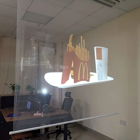 Yovanxer прозрачная 3D голографическая проекционная пленка А4
