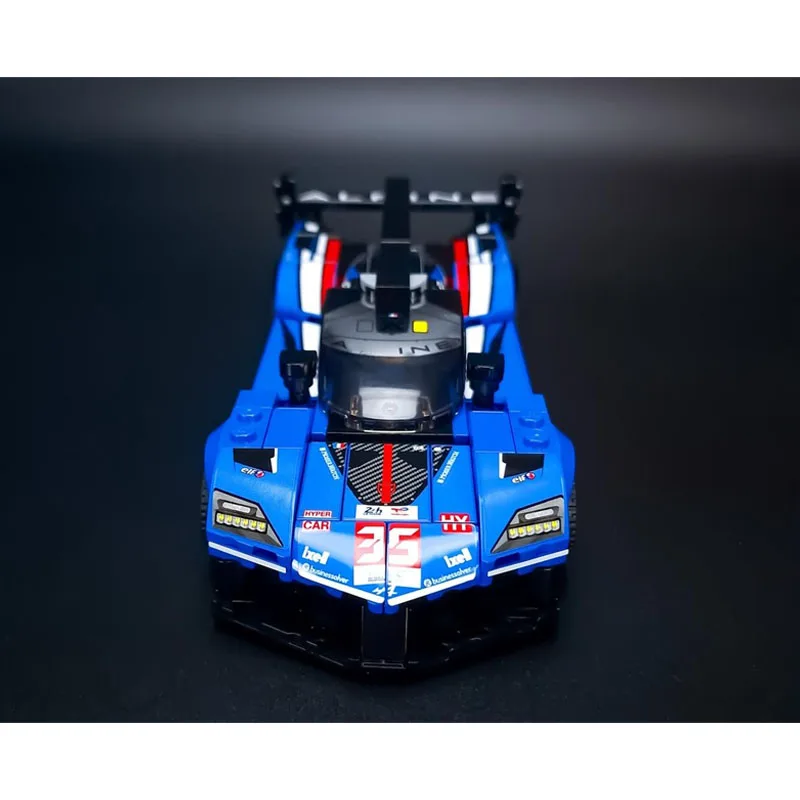 MOC-239274 New A424 City Sports Racing Car Building Block Model,300 Parts, Boys' and Children's Birthday Building Block Toy Gift