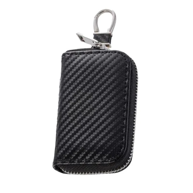 

y1gd Faraday Bag for Key PU Leather Remote Entry Black Brown for Smart for Pr