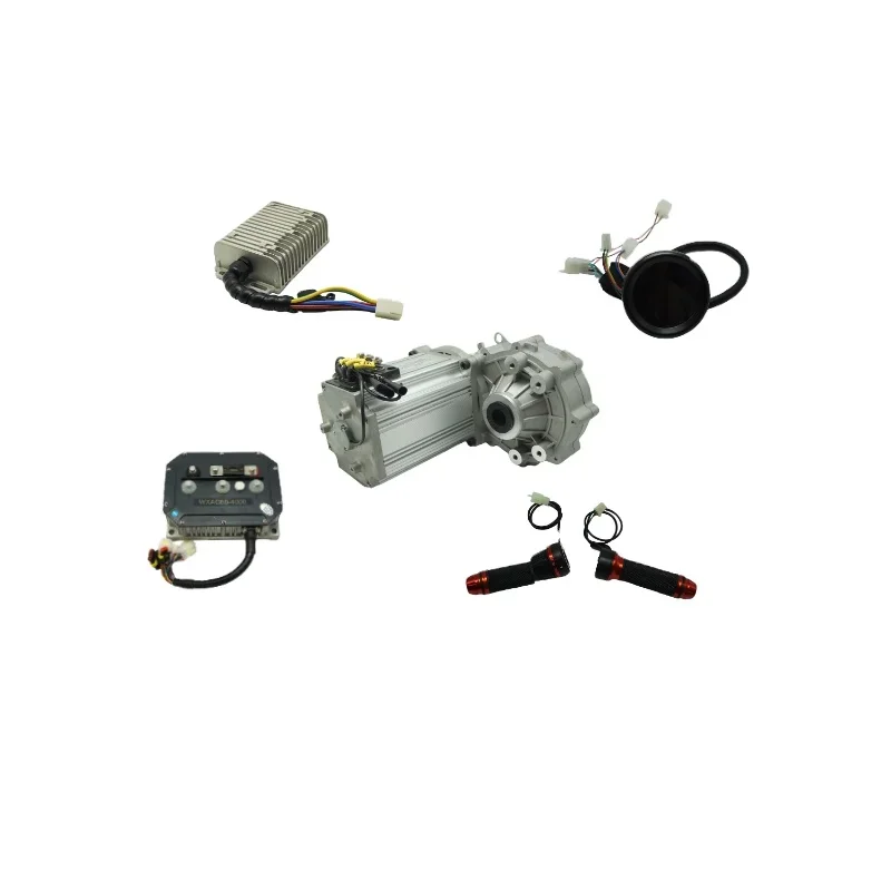 

AC 4000W Motor with GearBox Power Train Kits for Tuk Tuk