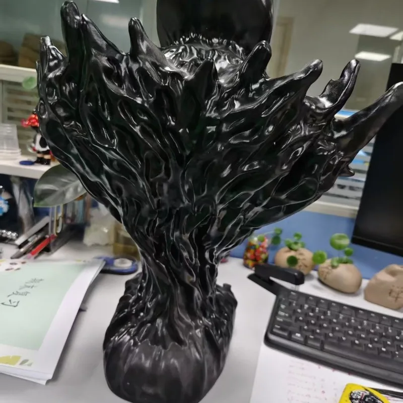Buste de venin des Avengers, 45cm, Extra Large, modèle de collection, résine, ornements de bureau, cadeaux de vacances, jouets pour enfants