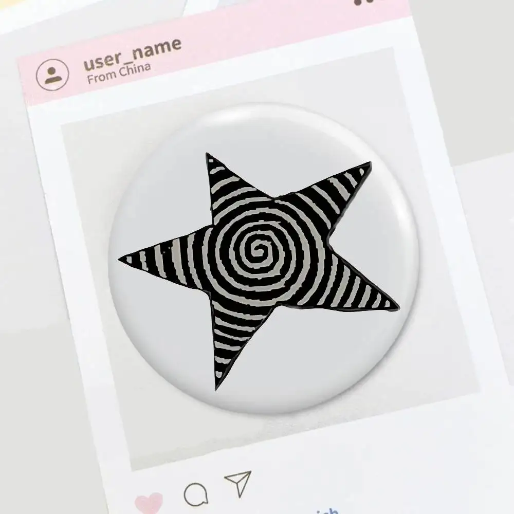Y-Yoshitomo N-Nara Y2K Ästhetische weiche Anstecknadeln, lustige „I Love D-Domo“-Abzeichen, handgefertigte Brosche für Kleidung – Detail 31