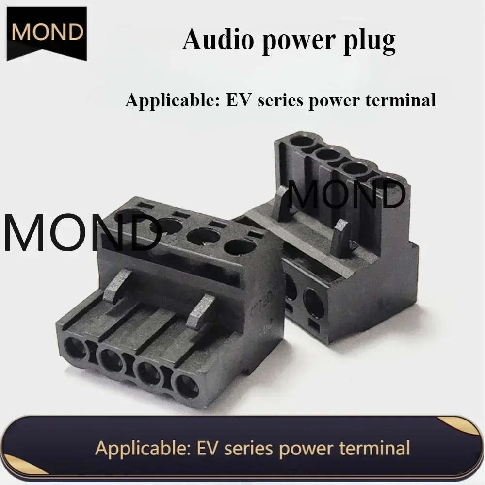 

EV Audio Amplifier Power Supply Wiring Plug Wall Mounted Speaker Connector Plug-in DSP Power Terminal Accessories