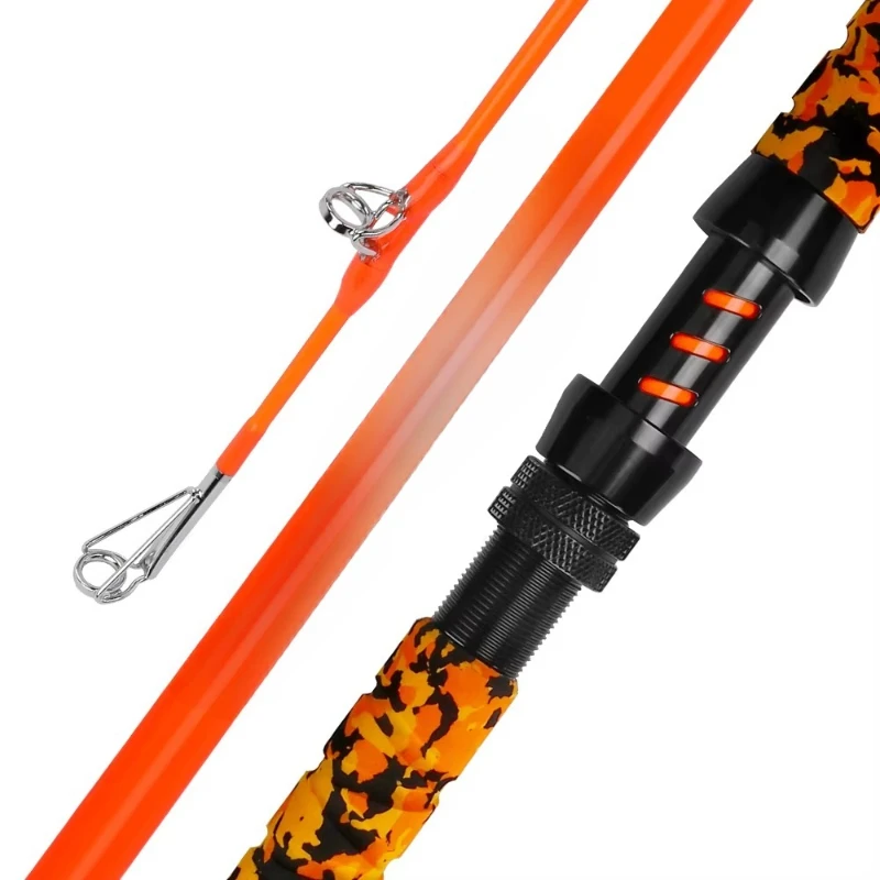 

Carbon Boat Fishing Rod Glass Carbon Fiber Medium Weight 60 Pounds Catfish Rod