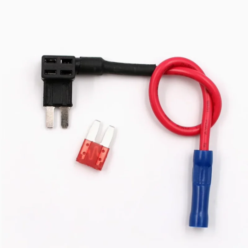 5 X ADD-A-CIRCUIT BLADE STYLE ATM Tap Piggy Back MINI FUSE HOLDER + 15A FUSE