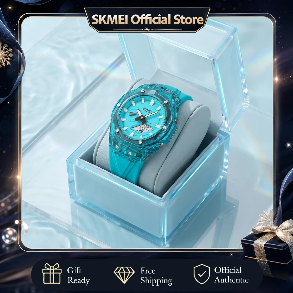 SKMEI Male Creative 5 Alarm Digital Watches Sports Watch For Men Women Waterproof World Time Electronics Wristwatch Reloj Hombre