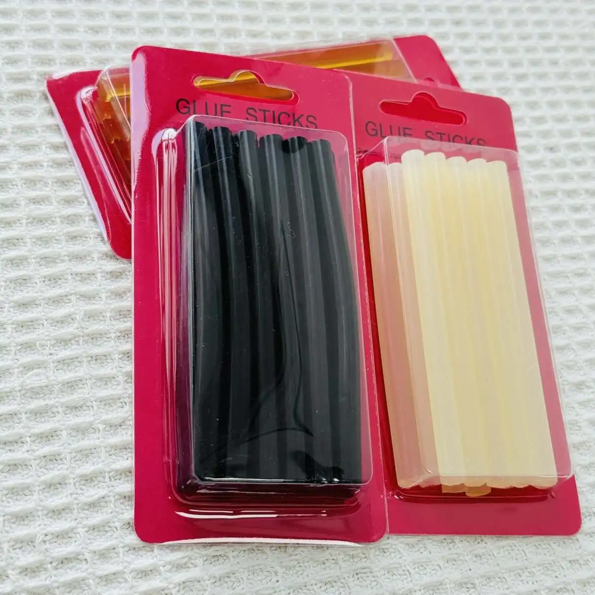 عصي صمغ يسيح بالحرارة لصنع خصلة الشعر عصي غراء 3 ألوان غراء اختياري لوصلات الشعر 7.8*100 مللي متر أعواد غراء الكيراتين #3