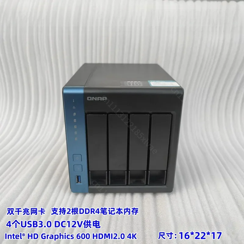 TS-451D 4 Four-Bit NAS Storage Personal Enterprise Cloud Disk 4K J4025 Black Synology