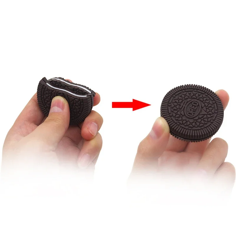 1 Pcs Cookie Restore The Road After Biting The Recovery Of Oreo Cookies Magic Tricks Illusion Props Children Magicians With Toys