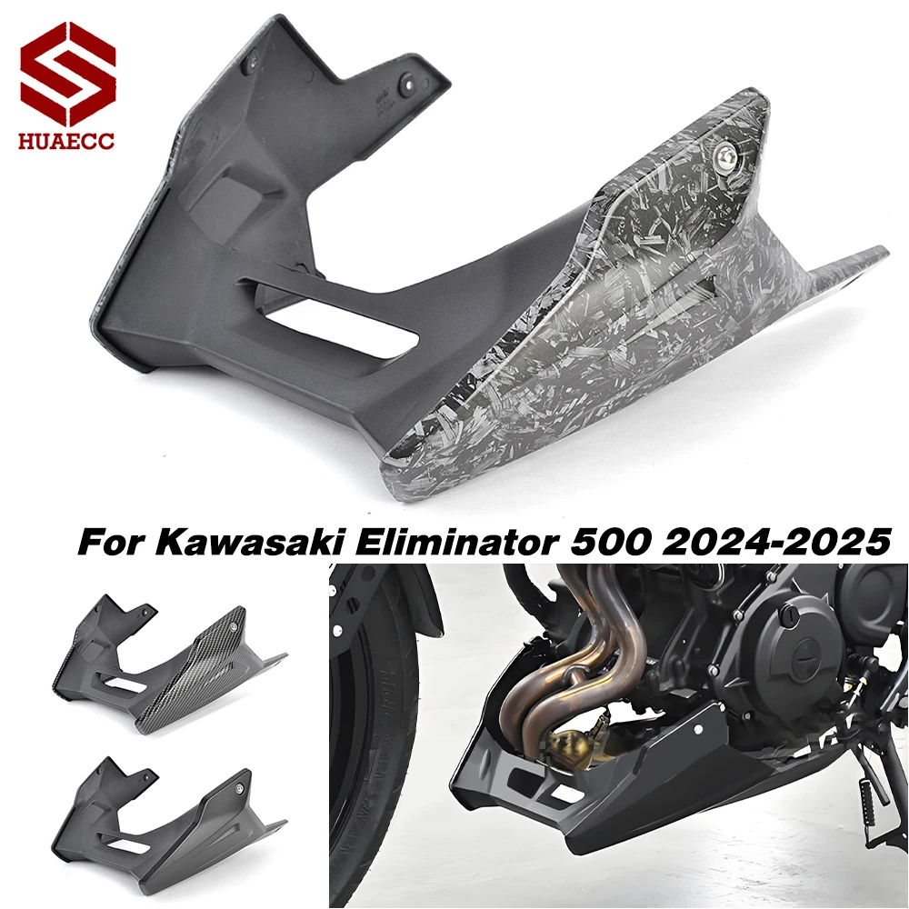 

Motorcycle Eliminator500 Bellypan Lower Fairing Chassis Engine Guard Cover for Kawasaki Eliminator 500 2024-2025