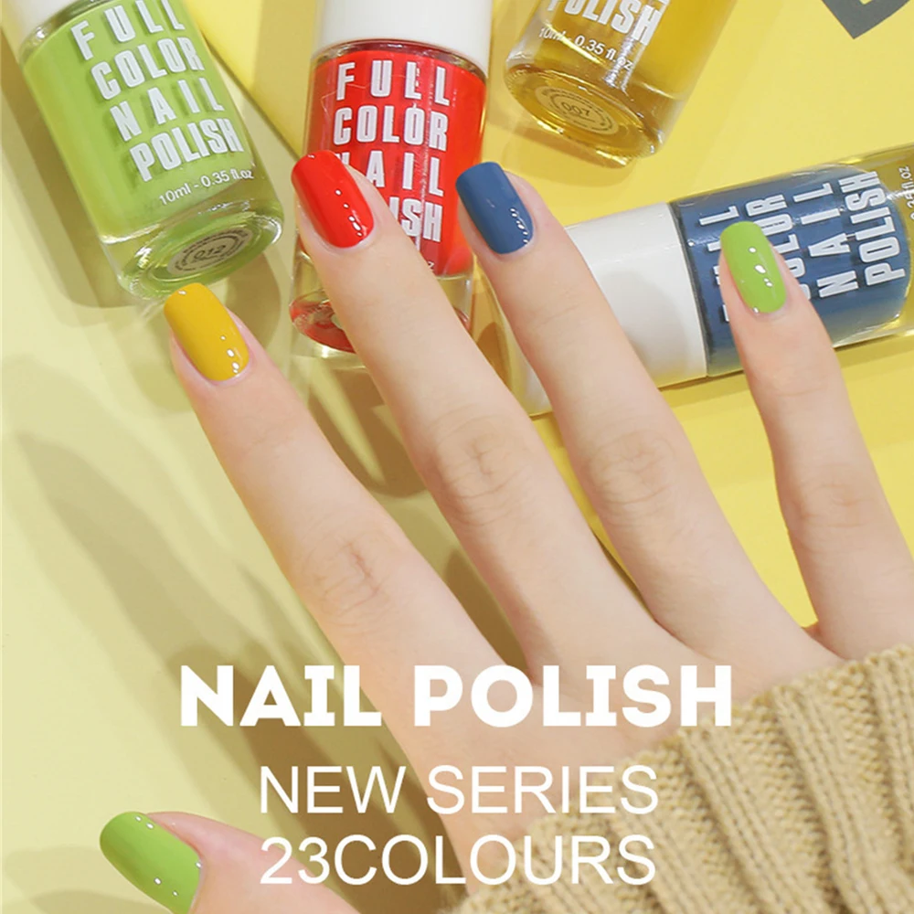 Quick Drying Bake-free Nail Polish Non Toxic Do Not Peel Off Nail Polish Easy To Carry Environmentally Friendly Nail Polish