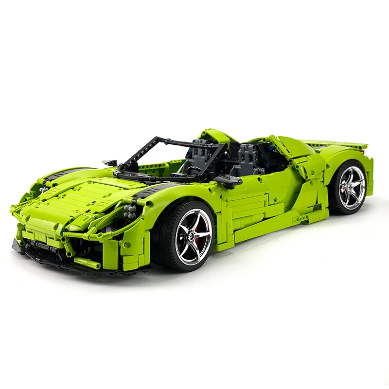 IN STOCK 159171 MOC Technical Super Sports Car Building Blocks 1:8 Speed Vehicles 3D Puzzle Assembly Toy Christmas Gift For Kids