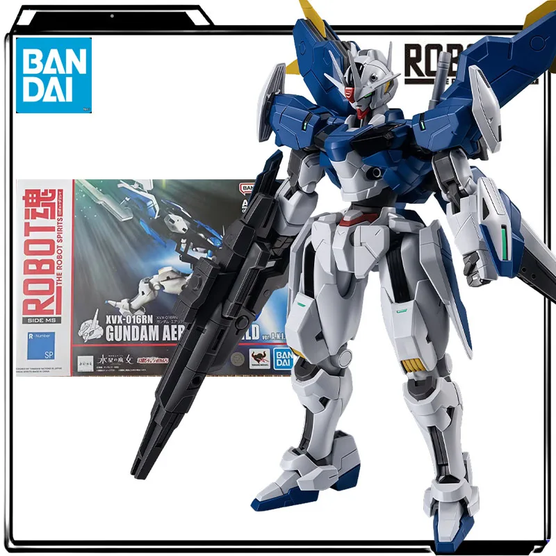 

Bandai натуральная аниме-фигурка ROBOT XVX-016RN Gundam Aerial (модифицированный тип) экшн-фигурки игрушки для мальчиков детский подарок Коллекционная модель