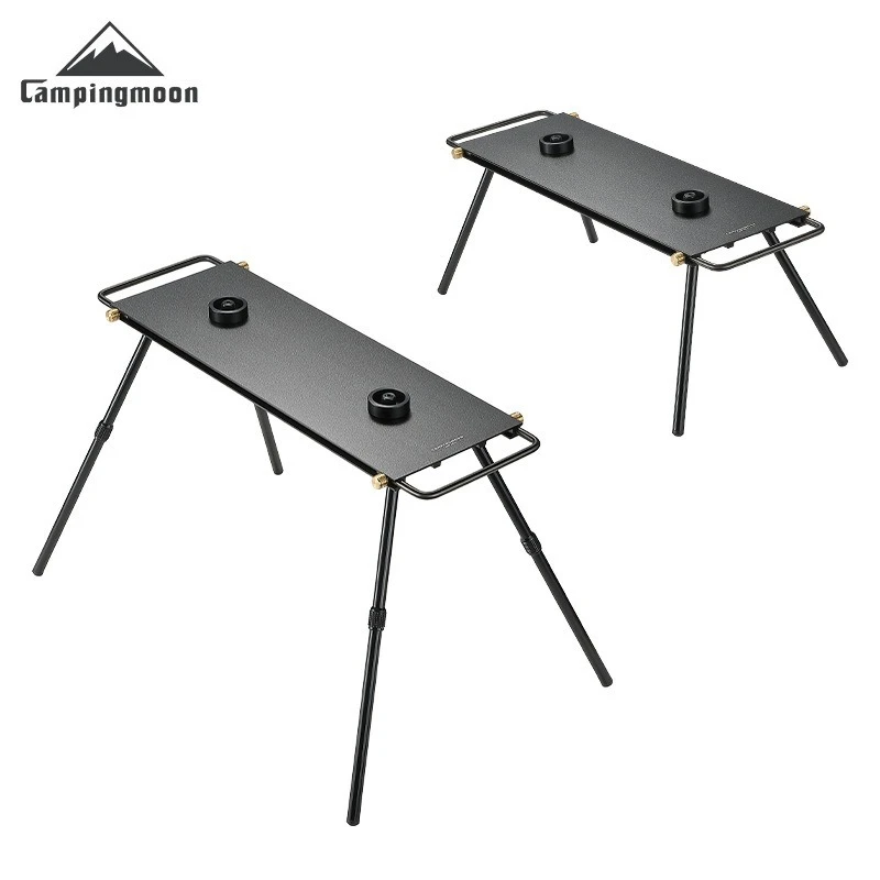 

Стол-подставка CAMPINGMOON BKZ06-L для двух горелок, двухуровневый, многофункциональный, для IGT-систем