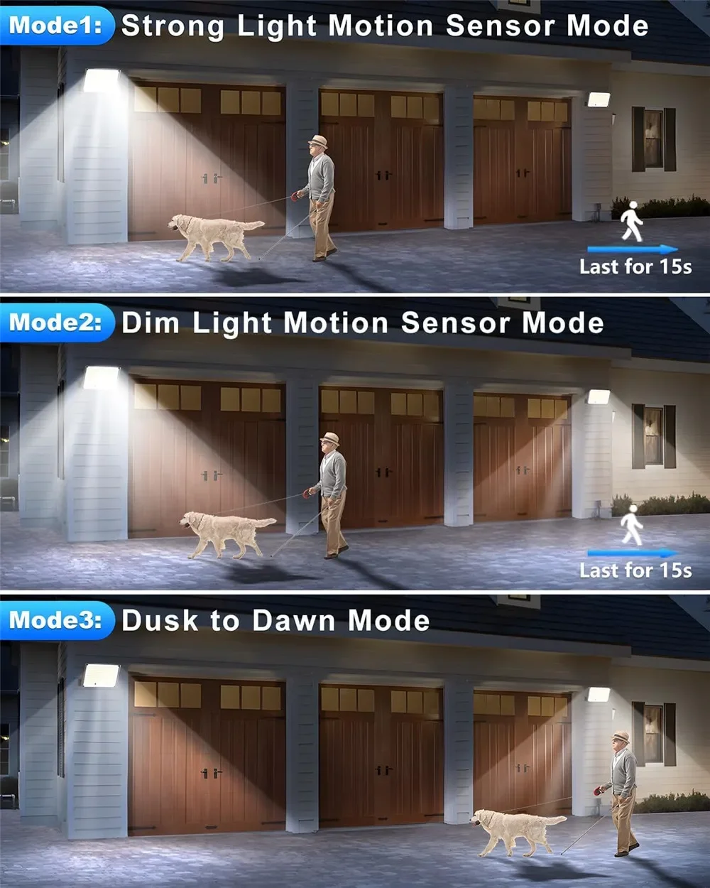 Luz Solar para exteriores con Sensor de movimiento, 172 Led, 3 modos, con Control remoto, impermeable Ip65, para patios y jardines al aire libre