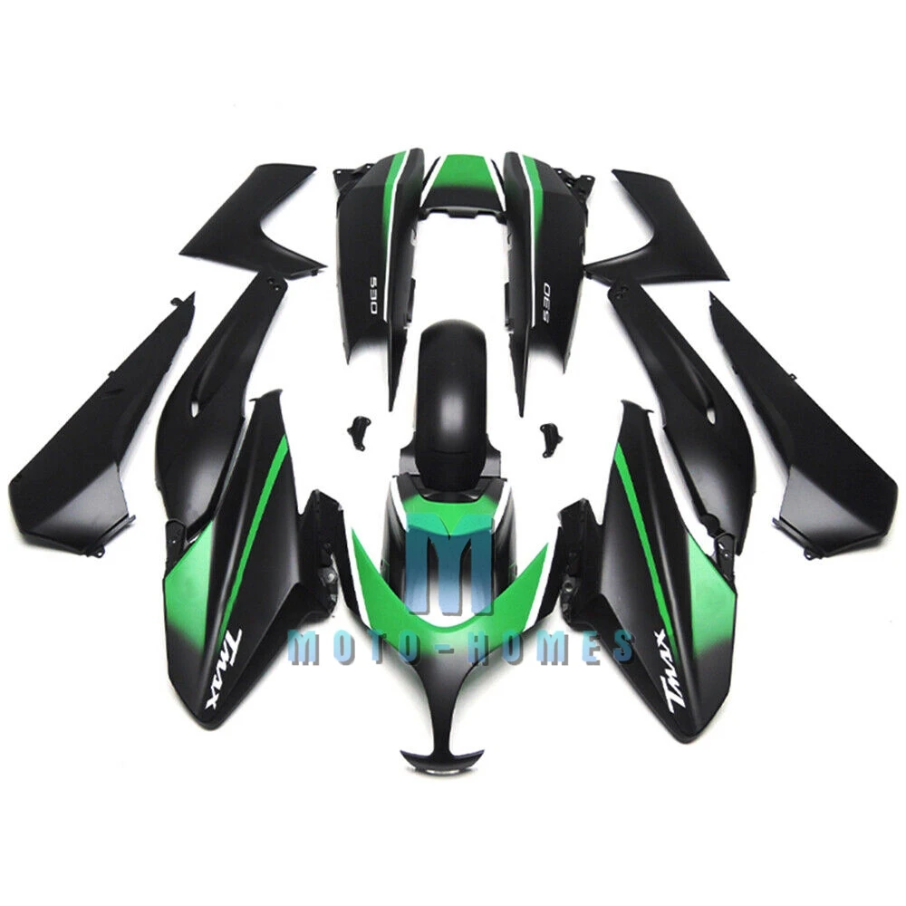 

Комплект для восстановления YAMAHA TMAX 530 2015 2016 TMAX 530 15-16 ABS пластик ZXMT мотоцикл зеленый черный обтекатель