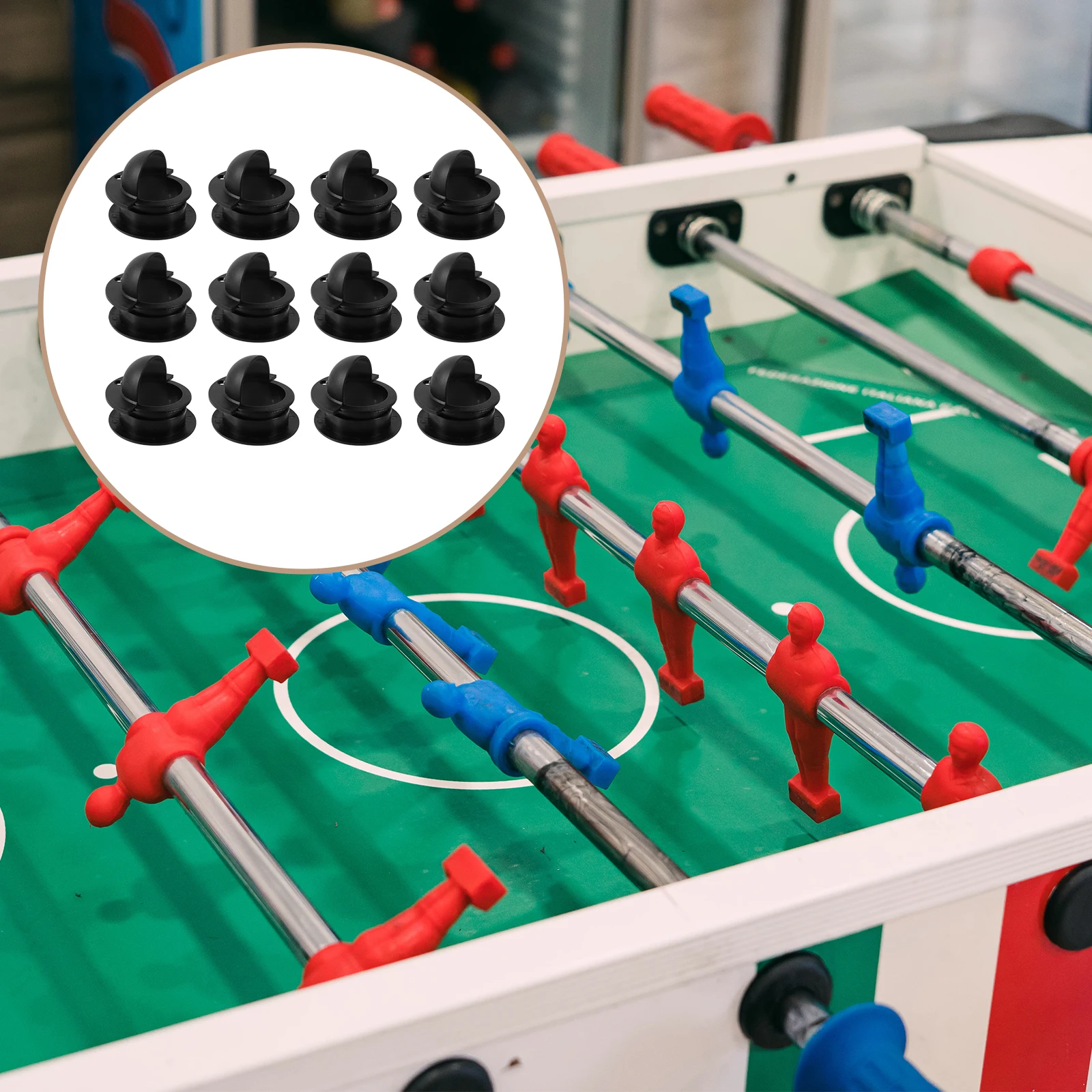 

12 Pcs Football Table Accessories Foosball Parts Replacement Accessory Tabletop Bushings Tableware