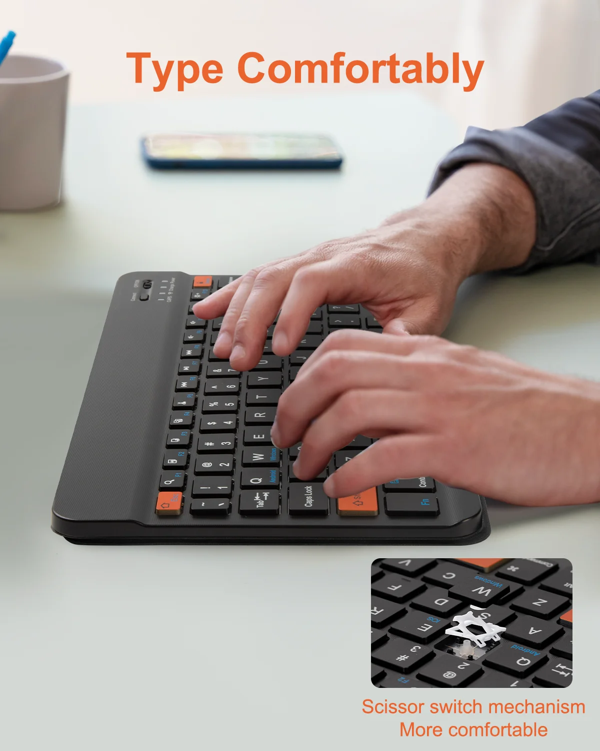 Universal Portable Slim Blueto - Smart Home Keyboard review and price
