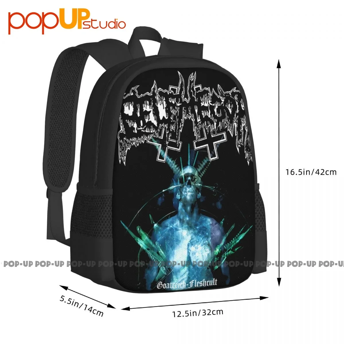 Belphegor-Invocação do Mal P-83 Mochila, Grande Capacidade, Impressão Artística Quente, Estilo Esportivo, Corrida ao Ar Livre