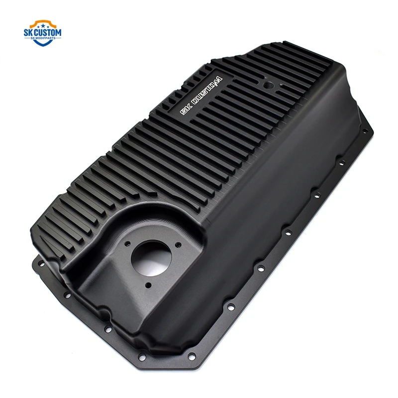 مخصص CNC سبائك الألومنيوم النفط عموم EA837 Gen4 حوض الزيت وعاء الزيت لفولكس واجن أودي بورش 3.0L 2022 2023