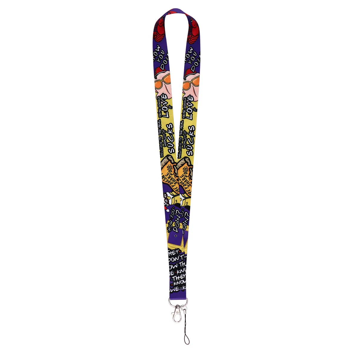 Friends Neck Strap TV Show Lanyards for Keys ID Card Gym Mobile Phone Straps USB Badge Holder Phone Accessories