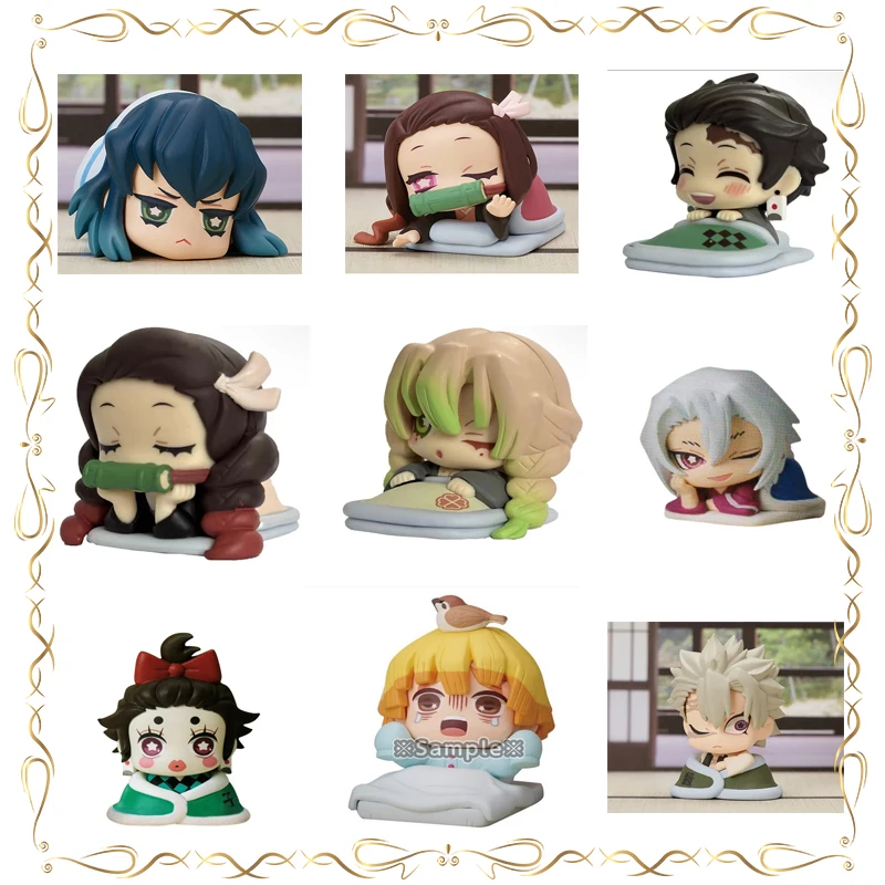 شيطان القاتل شينازوجاوا سانيمي كانروجي ميتسوري النوم النمذجة غاشابون شخصيات كرتونية سطح المكتب زخرفة عمل نموذج لجسم اللعب #1