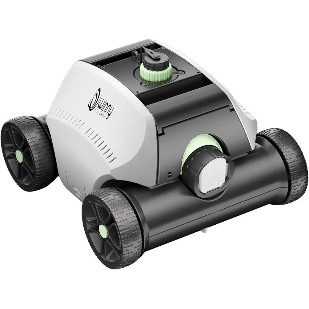 Беспроводной роботизированный пылесос для бассейна над землей с мощным всасыванием, время работы 130 минут, аккумулятор емкостью 6600 мАч, два всасывания, легкое извлекательное устройство