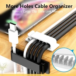 Wire Winder Holder Cable Organizer Clips Earphone Mouse Cord Clip Protector USB Cable Management Clips Car Wire Manager Clamp