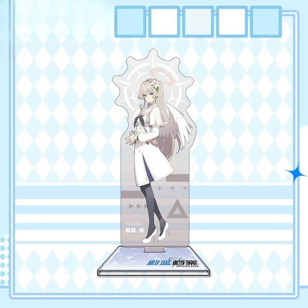 Blauw Archief Acryl Stand Figuur Takanashi Hoshino A.R.O.N.A Anime Randapparatuur High Definition Afdrukken 16 cm Desktop Ornament