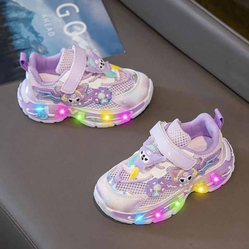 Dziewczęce Chłopięce Kawaii Sanrio Anime Dziecięce Buty Codzienne Śliczne Kreskówkowe Miękkie Oddychające Sportowe Trampki Prezenty dla Dzieci