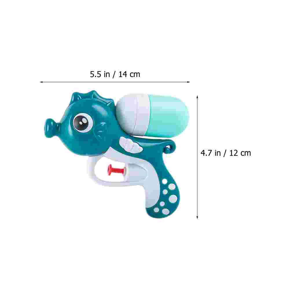 Arroseur de plage en plastique, accessoires de jouets résistants à l'usure, hippocampe, 4 pièces