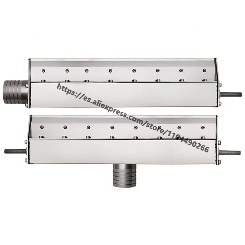 

High Pressure Compressor Blower Air Knife Industrial Wind Curtain Air Blowing Spray Nozzle 304SS Stainless Steel Super Air Knife