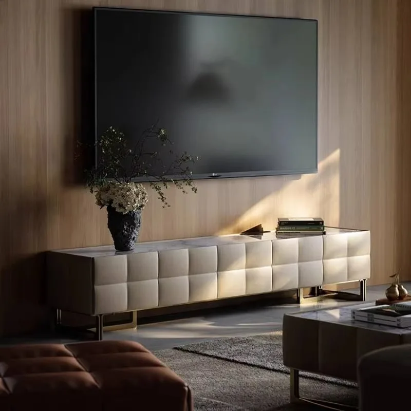 White Vertical Narrow Tv Stand Universal Alone Designer Nordic Tv Stands Modern Minimalist Mueble Para Televisor Furniture Home